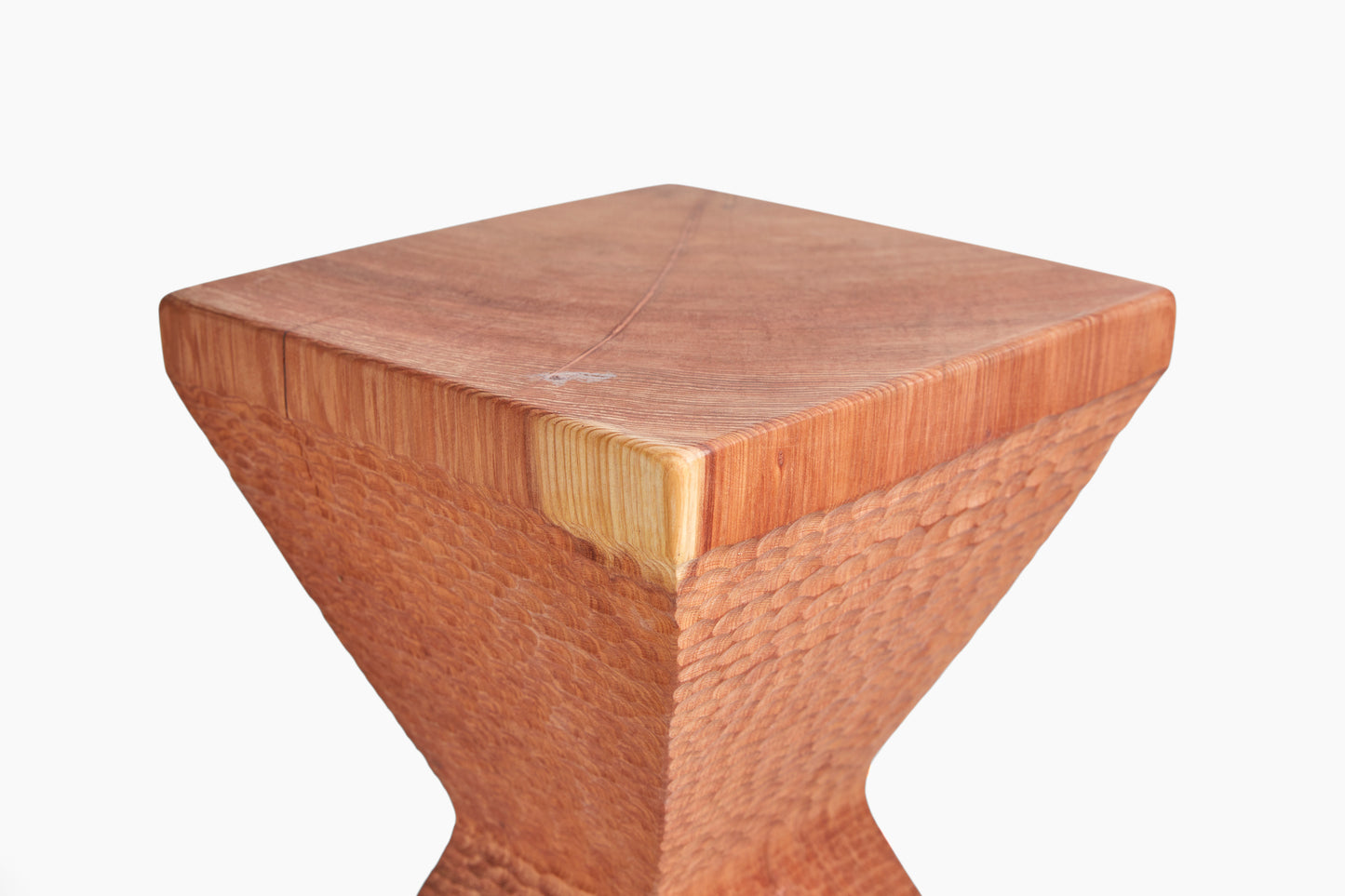 Bruce Mitchell Redwood Stool