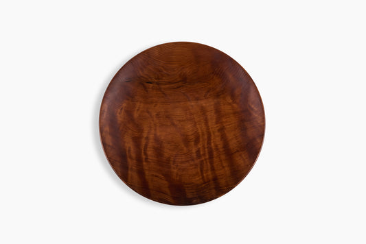 Bruce Mitchell Curly Redwood Platter