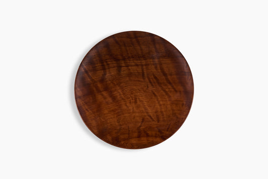 Bruce Mitchell Curly Redwood Platter