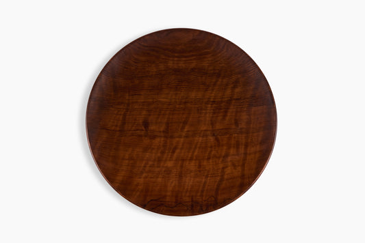 Bruce Mitchell Curly Redwood Platter