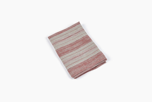Commune Linen Kitchen Towel Crimson
