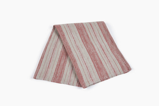 Commune Linen Kitchen Towel Crimson