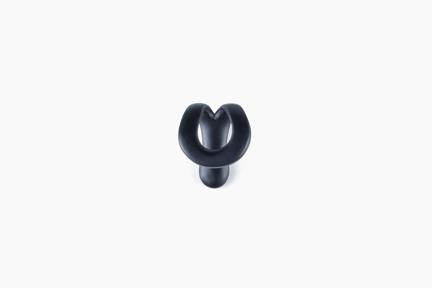 Liz's Antique Hardware for Commune Loop Collection Matte Black Small Pull