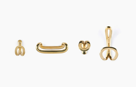 Liz's Antique Hardware for Commune Loop Collection Brass Large Hook
