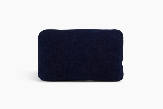 Dosa for Commune Burlap Indigo Pillow