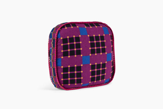 Gregory Parkinson Assamese Blanket Pillow Ultra Plum