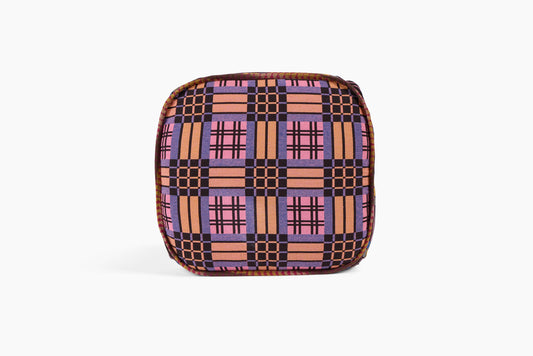 Gregory Parkinson Assamese Blanket Pillow Lavender Honey Blush