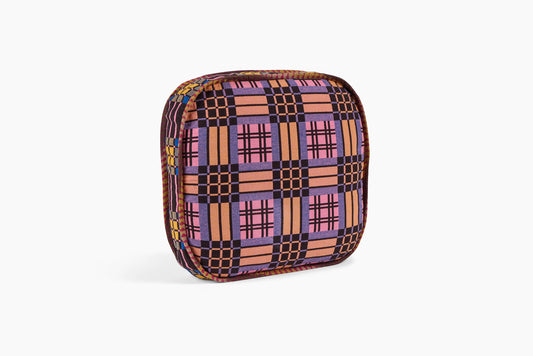 Gregory Parkinson Assamese Blanket Pillow Lavender Honey Blush