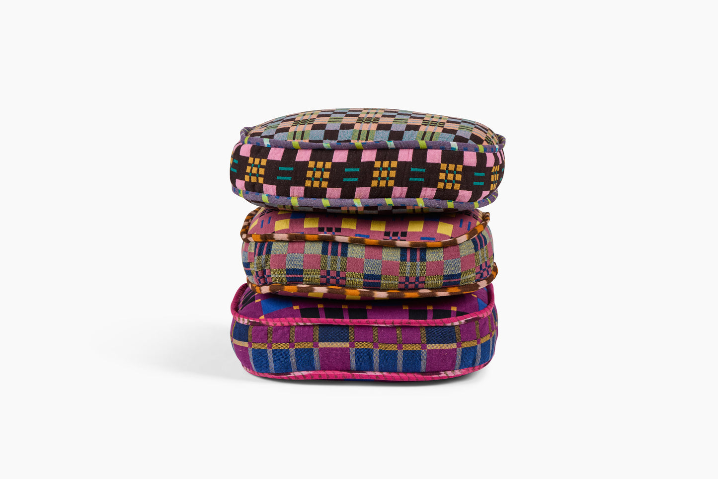 Gregory Parkinson Assamese Blanket Pillow Ultra Plum