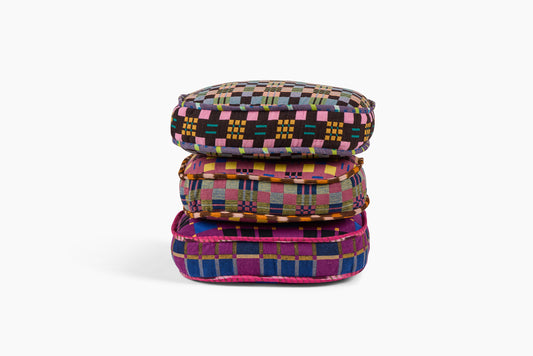 Gregory Parkinson Assamese Blanket Pillow Ultra Plum