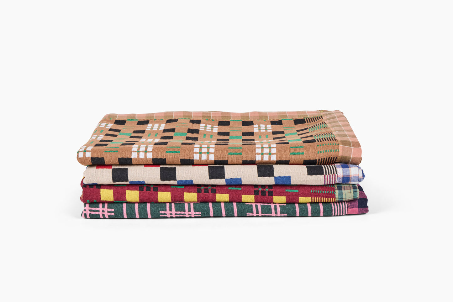 Gregory Parkinson Assamese Blanket Tamarind Sunshine Check
