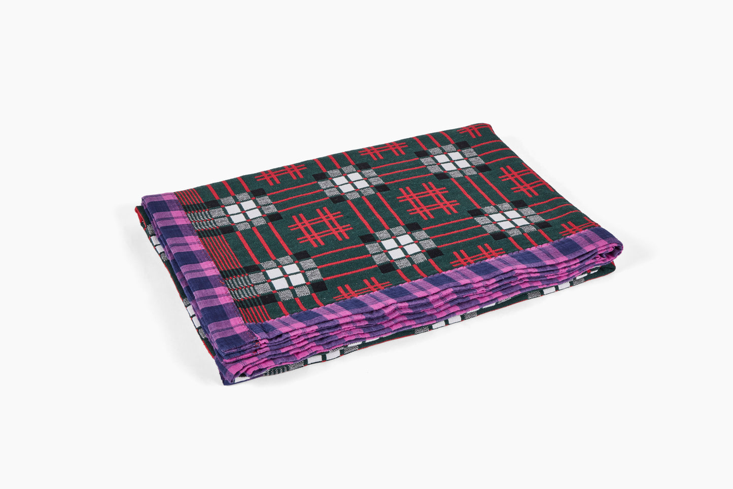 Gregory Parkinson Assamese Blanket Fuschia Fir Rogue