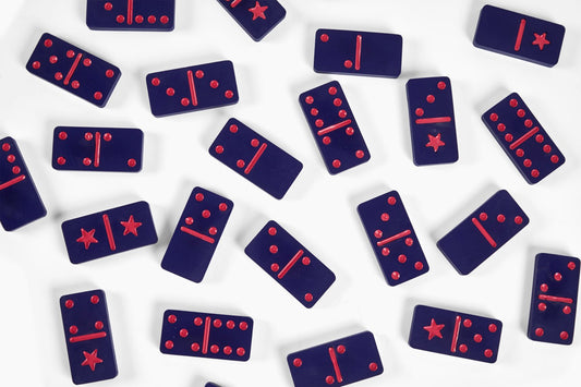 Gelber & Sons Domino Set Violet