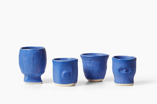 JB Blunk Blue Cups