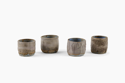 Kevin Willis for Commune Tequila Cups Grey Blue