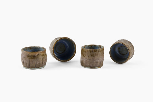 Kevin Willis for Commune Tequila Cups Grey Blue