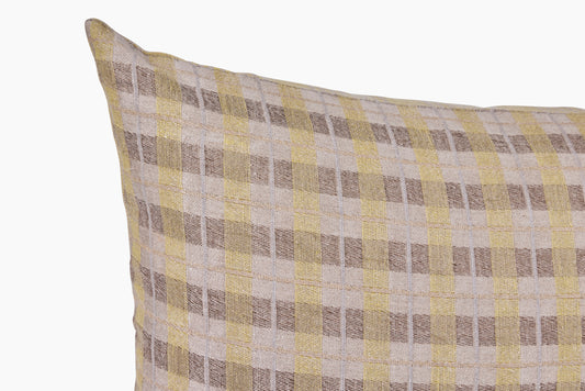 Chapelle Industries for Commune Bolster Limone Check