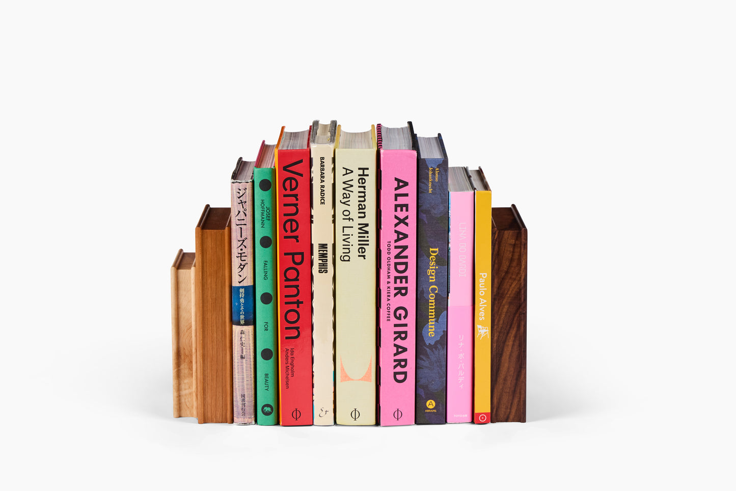 Luck Carpentry Stacked Cherry + Maple Bookend