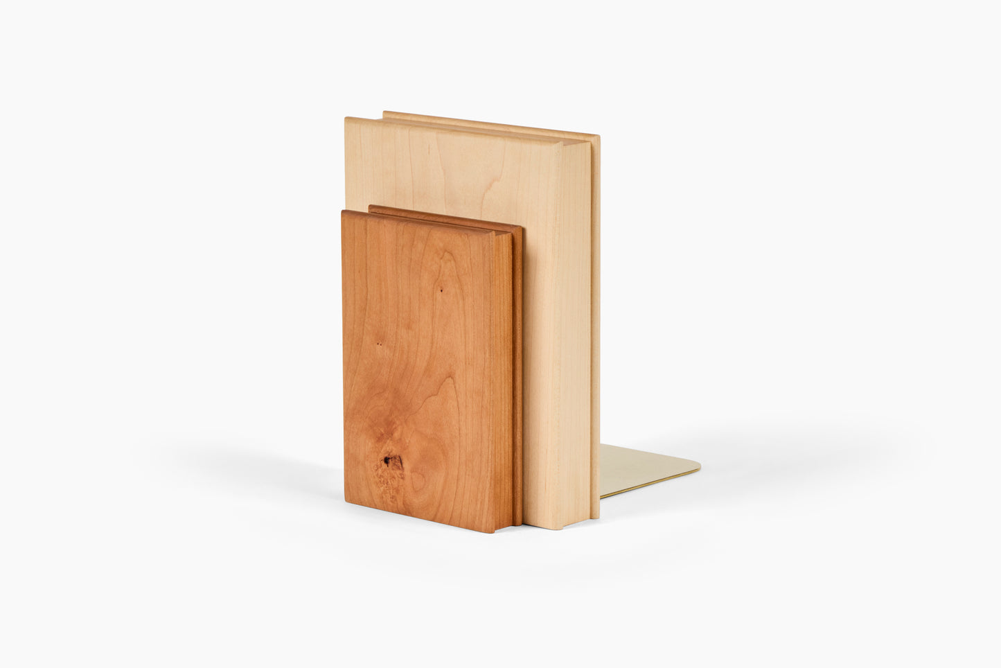 Luck Carpentry Stacked Maple + Cherry Bookend