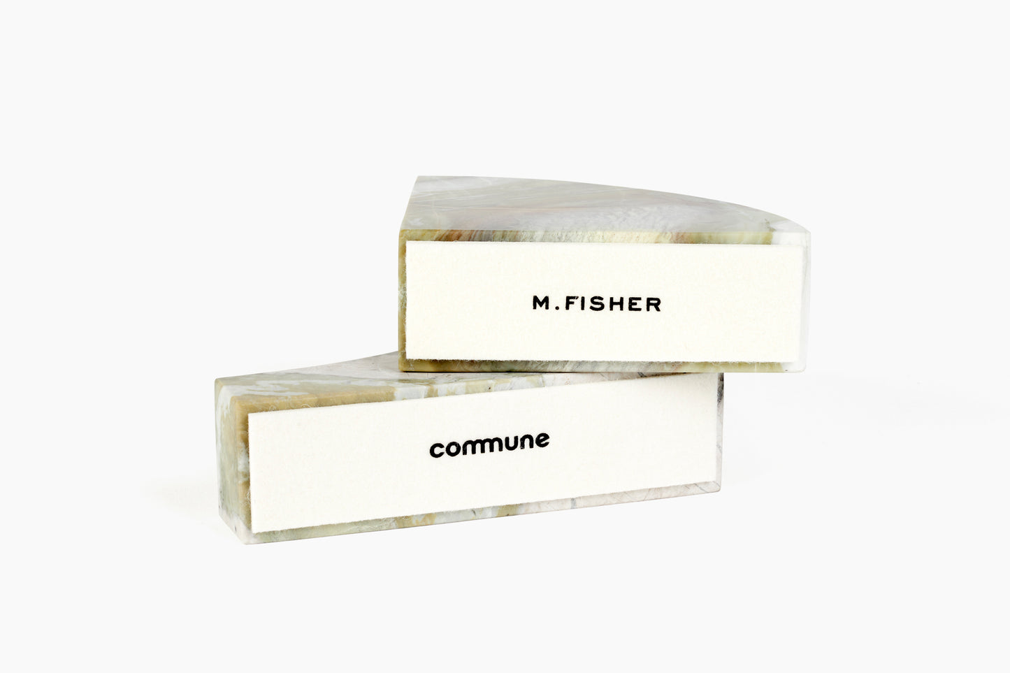 Matthew Fisher for Commune Marble Bookends
