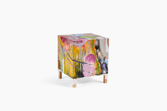 Mick Haggerty for Commune Table of a Painting 'Red'