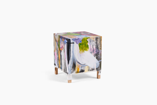 Mick Haggerty for Commune Table of a Painting 'Red'