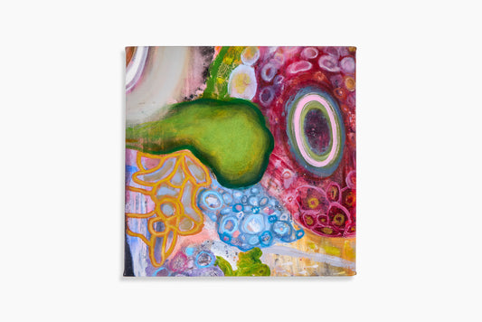 Mick Haggerty for Commune Table of a Painting 'Red'