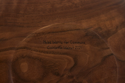 Niles Wertz Walnut Bowl