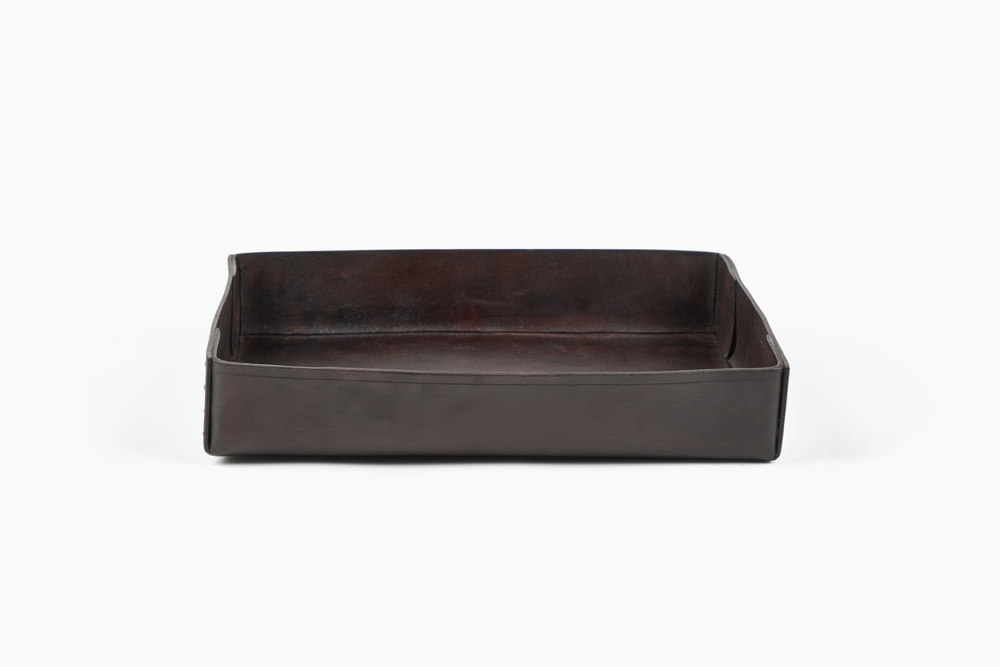 Peter Speliopoulos Chestnut Medium Leather Tray