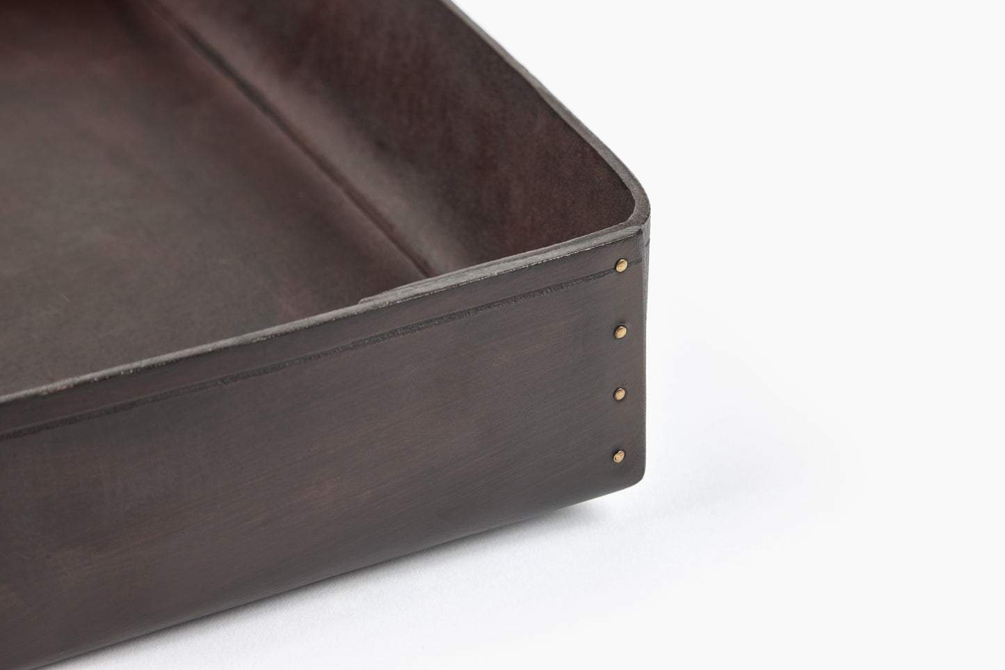 Peter Speliopoulos Chestnut Medium Leather Tray