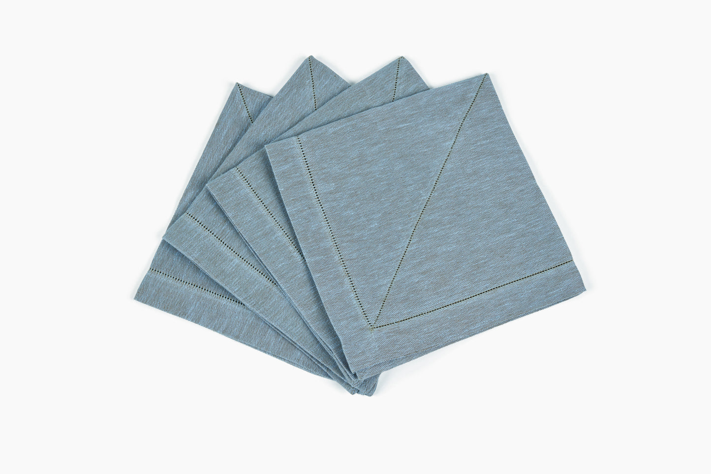 Peter Speliopoulos Sky Blue Linen Napkins
