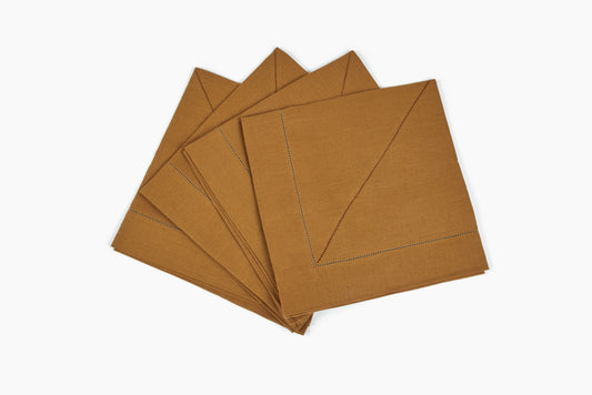Peter Speliopoulos Bronze Linen Napkins