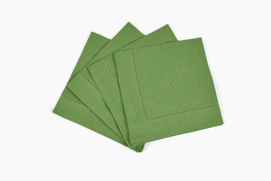 Peter Speliopoulos Umbrian Green Linen Napkins