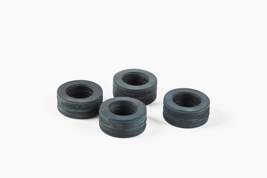 Peter Speliopoulos Smoke Stacked Circle Napkin Rings