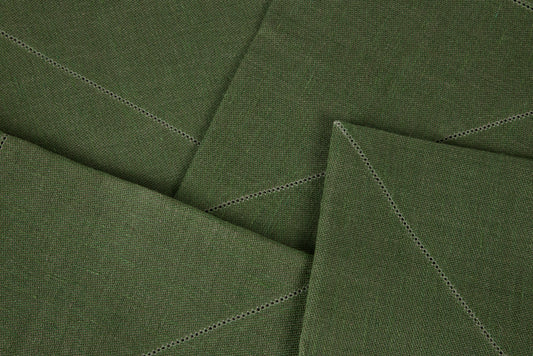 Peter Speliopoulos Forest Green Linen Napkins