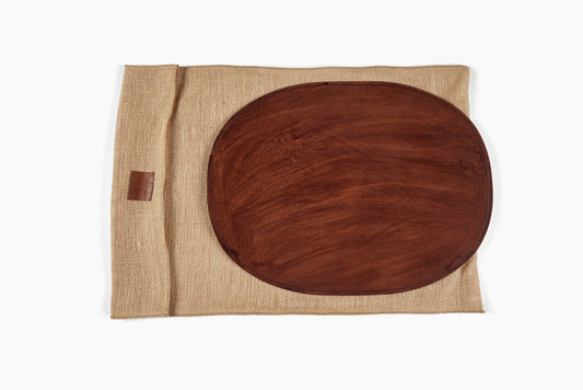 Peter Speliopoulos Redwood Oblong Leather Placemats