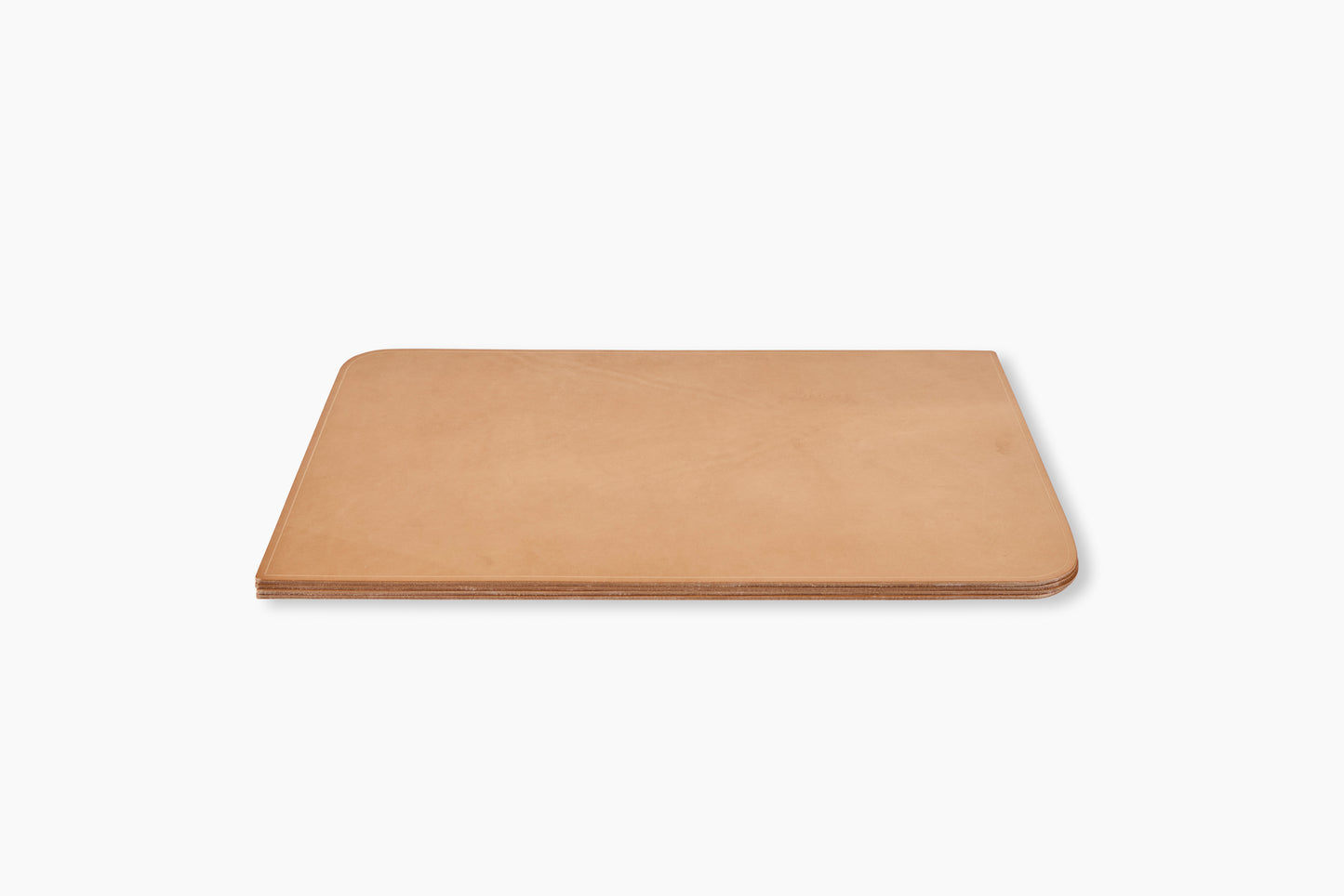 Peter Speliopoulos Tan Rectangle Leather Placemats