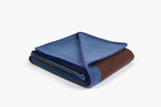 R+D LAB Commune Abstrakt Blanket Ink Blue