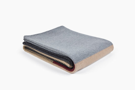 R+D LAB Commune Abstrakt Blanket Grey