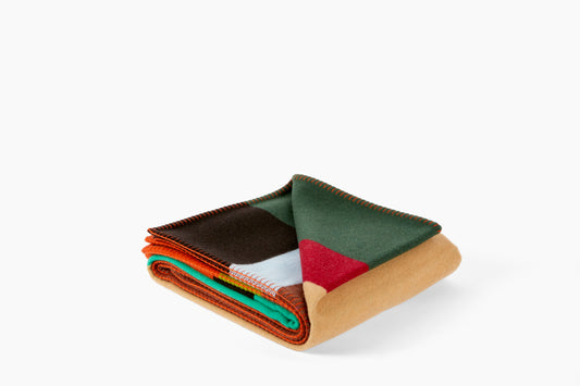 R+D LAB Commune Abstrakt Blanket Orange