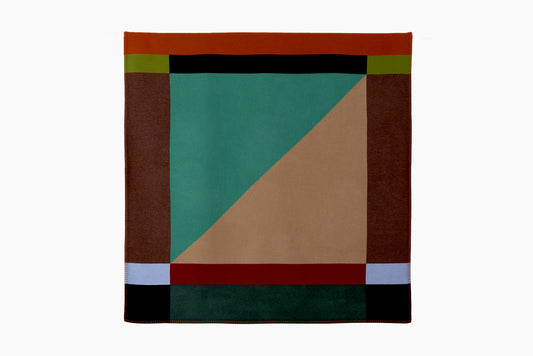 R+D LAB Commune Abstrakt Blanket Orange