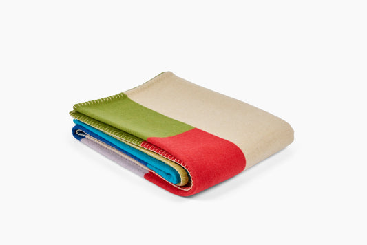 R+D LAB for Commune Abstrakt Blanket Citrine Green