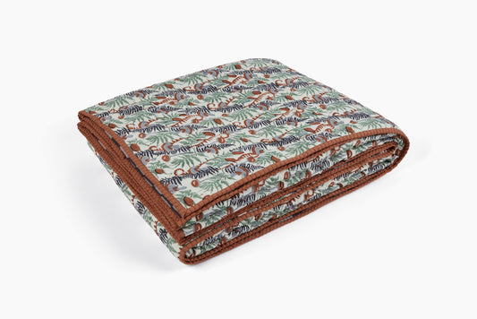 Studio Ford for Commune Reversible Mushroom Quilt Rust