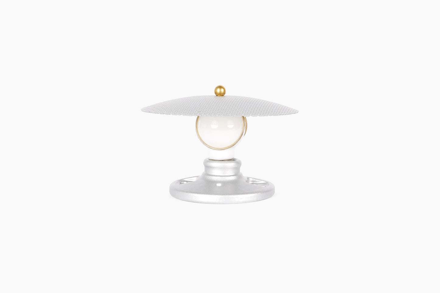 Commune Silver Light Socket Shade