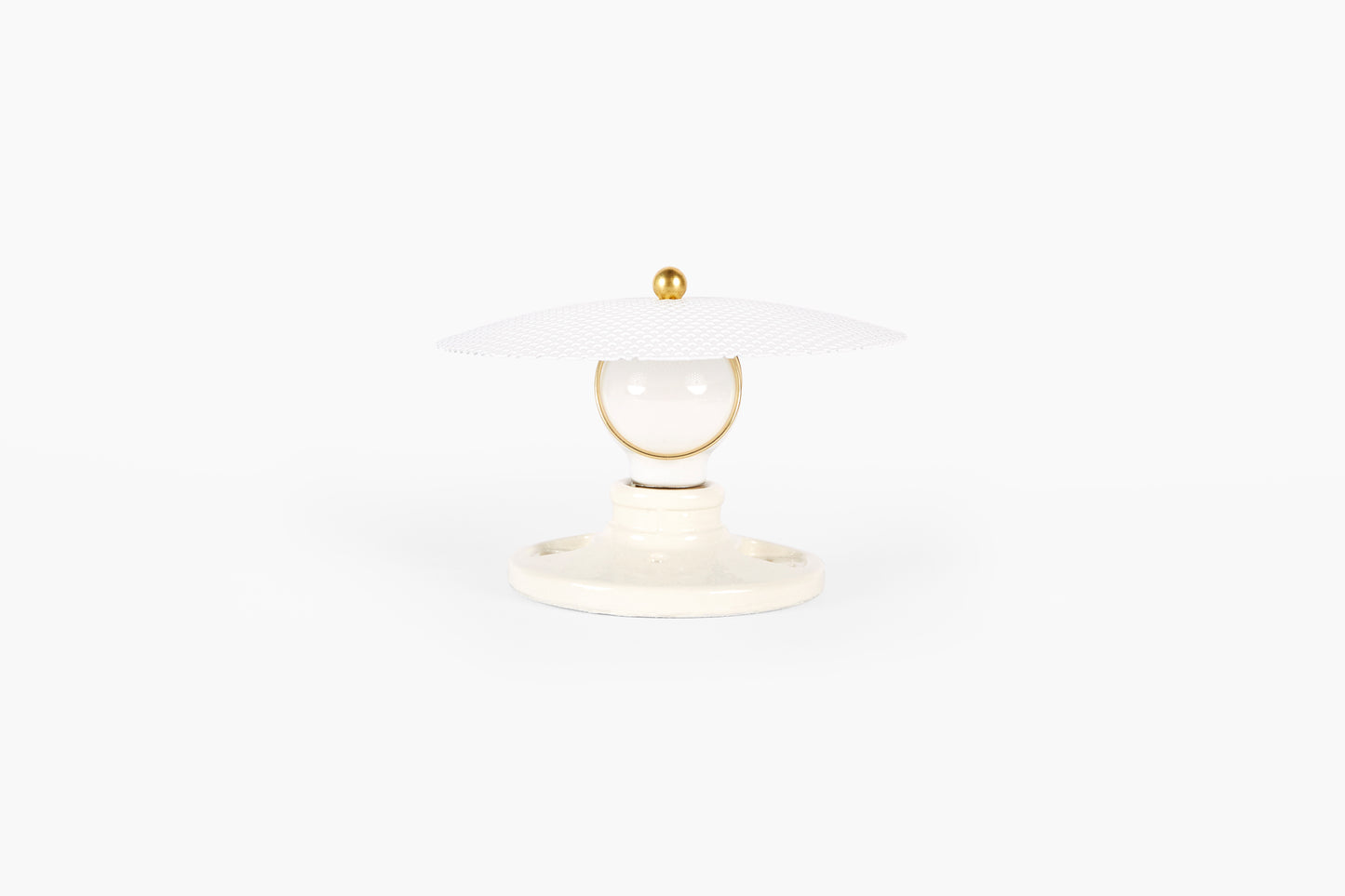 Commune White Light Socket Shade