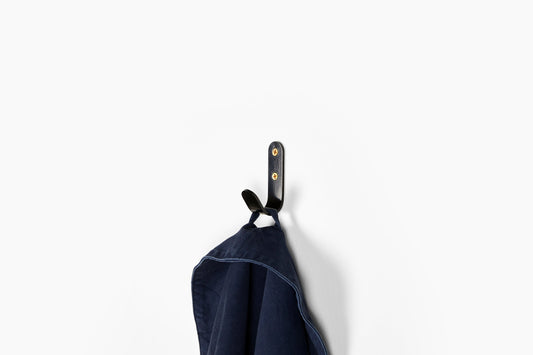 Commune Tab Hardware Black Single Hook