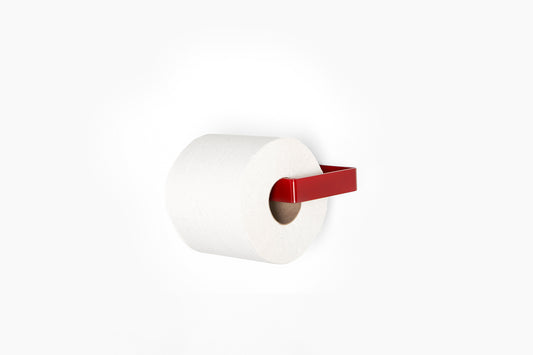 Commune Tab Hardware Red Toilet Paper Holder