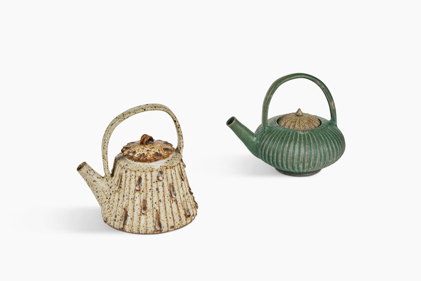 Zoe Dering for Commune Teapot Speckle Fluted Drip