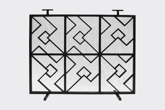 name=small arrow fireplace screen