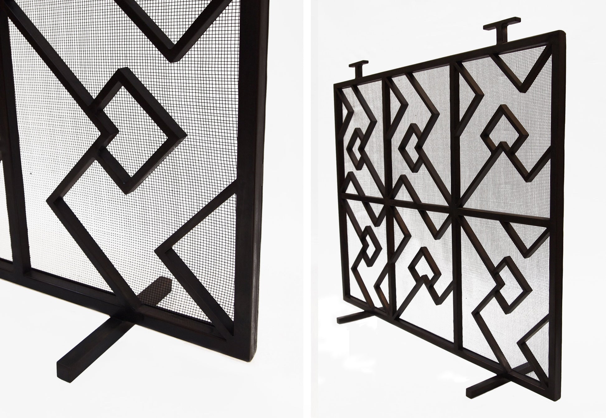 name=small arrow fireplace screen